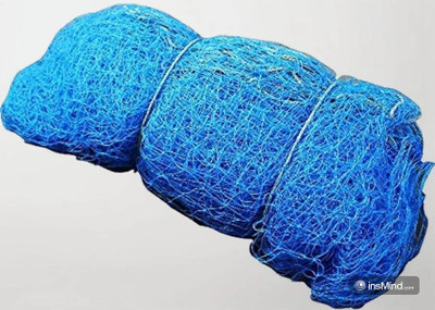 Azure 30x10 Feet Cricket Nylon Champion Training Net Cricket Net(Blue)