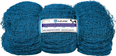 Azure Nylon 10x100 Feet Ground Boundary And Practice Cricket Net(Blue)
