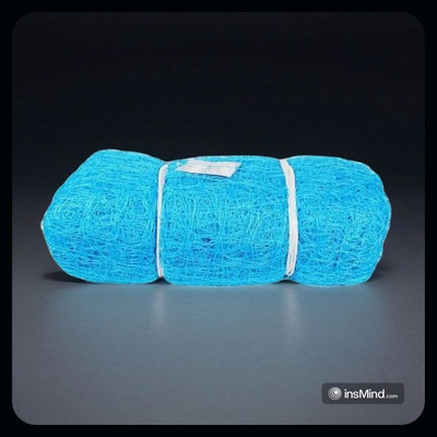 Acronet Cricket Net Keepning/Batting Practice Size Blue 60*10 Feet__022-N Cricket Net(Blue)