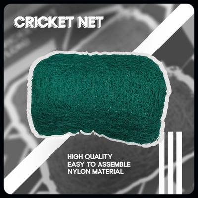 Acronet Cricket Nylon Great Performance Net 100x10 Feet-N Cricket Net(Blue)