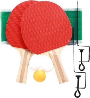 keycraze Portable Table Tennis Net Bracket Ping-Pong Paddles Kit Table Tennis Net(Multicolor)