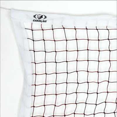 COUGAR Competition Badminton Net for Outdoor Badminton Net(Maroon)