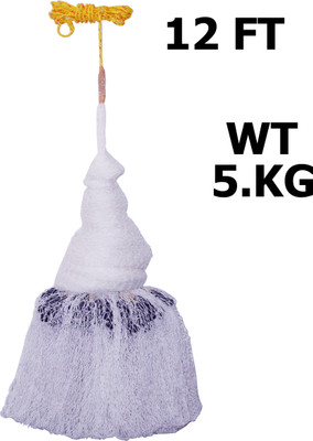 TAJNET 24MM12FT5KG Fishing Net(White)