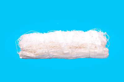zxxxt Portable Bright Volleyball Net Nylon 1.mm Thickness Volleyball Net(White)