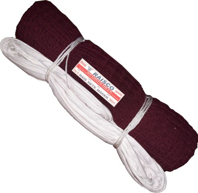 RAISCO Heavy Cotton Badminton Net(Maroon)