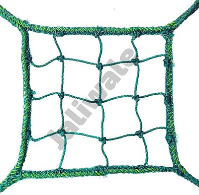 WNE Jaliwale Coconut Safety Net Fall Protection Net Green 10x10 ft Heavy Duty Camping Net(Green)