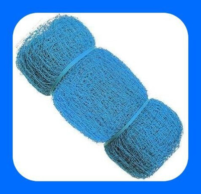clickon Co_New_Nylon 10x42 Feet Ground Boundary And Practice Cricket Net Cricket Net(Blue)