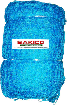 Sakico Cricket Nylon Practice Net 100x12 Cricket Net(Blue)