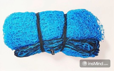 Azure Resilient Cricket Net for practice 70x10 Feet Cricket Net(Blue)