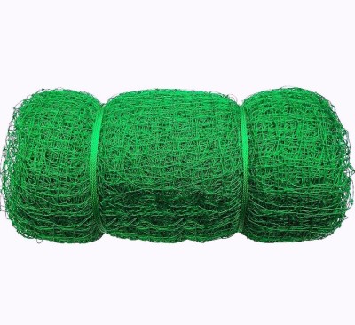 Sakico 80x10 Foot Nylon Cricket Futsal Ground Boundry Net Cricket Net(Green)