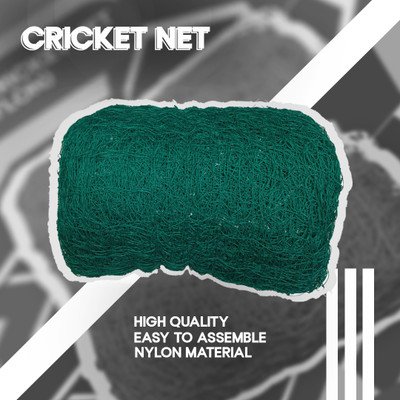Azure Cricket Training Nylon Net 40x10 Feet Cricket Net(Blue)