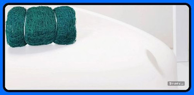 Azure ZNew_Cricket Nylon Strong Net size 80x10 Feet-N Cricket Net(Green)