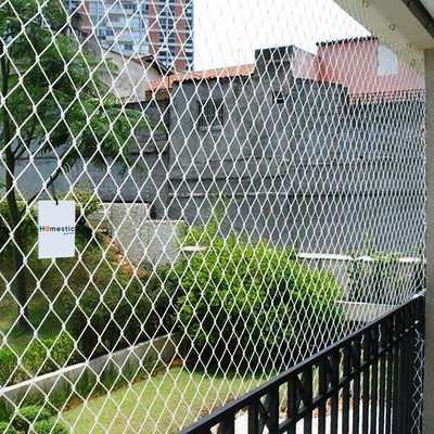 HOMESTIC Pigeon Control Anti Bird Net, 6x10 Ft. (White) Badminton Net(White)