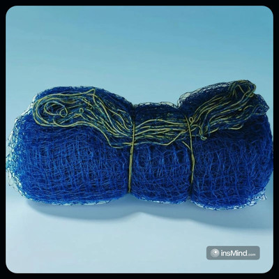 Acronet Cricket Net Keepning/Batting Practice Size Blue 90*10 Feet net-N Cricket Net(Blue)