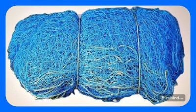 Acronet New_Cricket Nylon Reliable Net 80x10 Feet Cricket Net(Green)