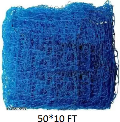 Pashchayate Durable Training Net, Sports Nets Cricket Batting Practice Net 50*10 ft Cricket Net(Blue)