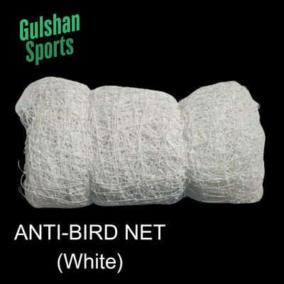 Gulshan Sports anti bird net 10/30 FOOT Cricket Net(White)