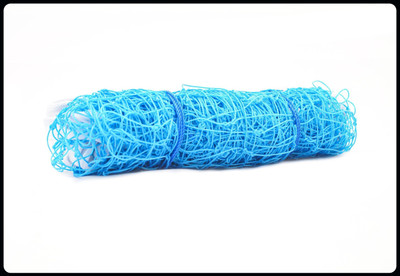 Acronet Nylon Material Ready Made With Roof Covered 50X12X15 Foot Practice-N Cricket Net(Blue)