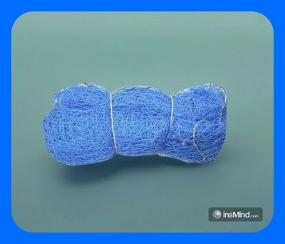 clickon Co_New_Cricket Nylon Strong Net size 40x10 Feet Cricket Net(Blue)