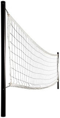 Supreme HR-650 Cotton Nets 10 Mesh Pack of 1 Nets Volleyball Net(White)