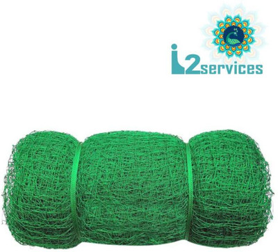 ITWOSERVICES CRICKET NET GROUND BOUNDARY 30X10 FEET Cricket Net(Green)