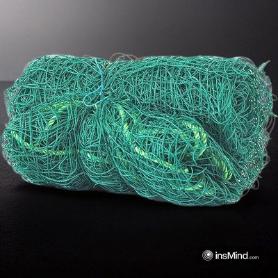Acronet Cricket Net Keepning/Batting Practice Size green 50*10 Feet_014 Cricket Net(Green)