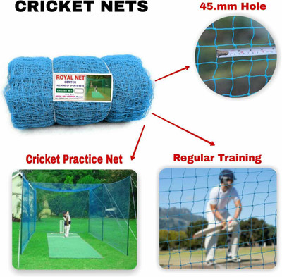 Alvi cricket net nylon9132 Cricket Net(Blue)