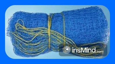 Acronet New_Cricket Nylon Exercise Net 60x10 Feet Cricket Net(Blue)