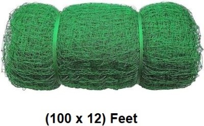 VASUENT ERPRISESIN Nylon 100x12 Feet Ground Boundary And Practice Cricket Net WITH INTER LOCK Cricket Net(Green)