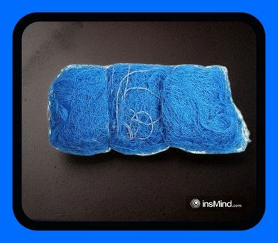 clickon Co_New_Cricket Nylon Resilient Net 60x10 Feet-N Cricket Net(Blue)