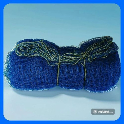 Gulshan Sports Gs_Cricket Net Keepning/Batting Practice Size Blue 90*10 Feet net Cricket Net(Blue)