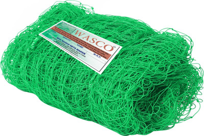 Wasco 50*15*12 Feet Roof Covered Nylon Practice Cricket Net(Green)