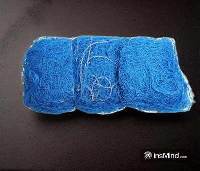 Azure 60x10 Feet Cricket Nylon Superb Quality Net Cricket Net(Blue)