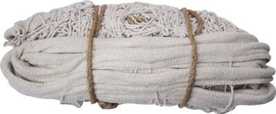 HACKERX VB-4A Cotton Volleyball Net(White)