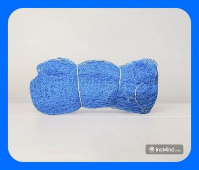 Azure ZNew_Cricket Nylon Tough Net 30x10 Feet Cricket Net(Blue)