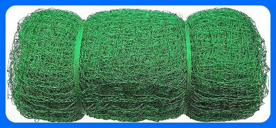 Azure ZNew_Nylon 10x42 Feet Ground Boundary Cricket Net Cricket Net(Green)