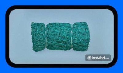 Azure ZNew_Cricket Drill Nylon Net 60x10 Feet-N Cricket Net(Blue)