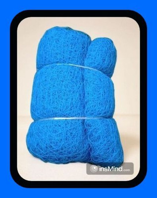 Azure ZNew_Cricket Performance Nylon Net 60x10 Feet-N Cricket Net(Blue)