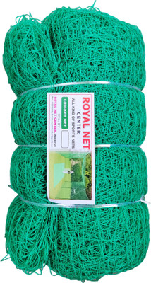 ROYALNETCENTER 100x10 Feet Cricket Practice & Boundary Safety Net Cricket Net(Green)