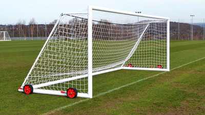 Supreme Football Net (Pro) Tournament Qlty. Nylon Thickness 3 mm (Heavy) UV Treated. Football Net(White)