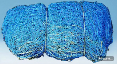 Azure 30 Feet Cricket Nylon Heavy-Duty Practice Net Cricket Net(Green)