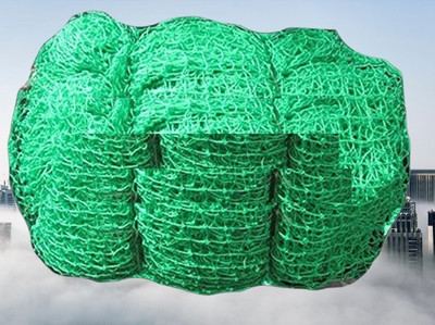 Azure Cricket Play Nylon Net 90x10 Feet Cricket Net(Green)