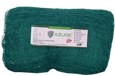 Azure 5x10 Foot Cricket Net Nylon Cricket Net(Green)