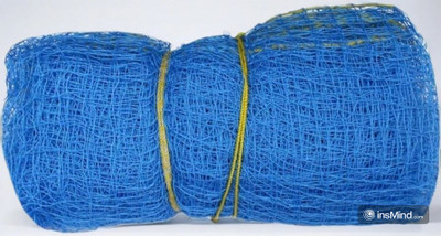 Acronet _01Cricket Net Keepning/Batting Practice Size Blue 50*10 Feet Cricket Net(Blue)