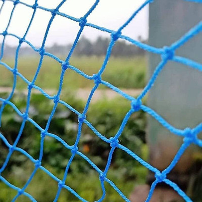 Shinjai 10x7 Feet Pigeon Nets for Balconies/Anti Bird Control Net, UV Stabilized Bird Net(Blue)