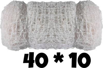 I2SERVICES Cricket Net 40*10 ft – Durable Cricket Net for Safe Outdoor Practice Cricket Net(White)