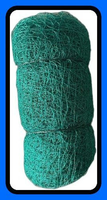 Azure ZNew_Sports Nets Standard Cricket Practice/Training Net (50X10FT) (green)-N Cricket Net(Green)