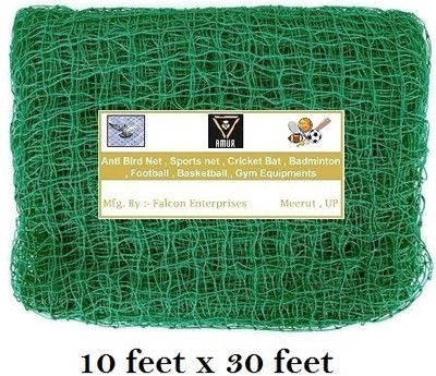 Amur Anti Bird Net / Garden Net 10 x 30 Feet 300 SQ FT HDPE Nylon Balcony Net Hiking Net(Green)