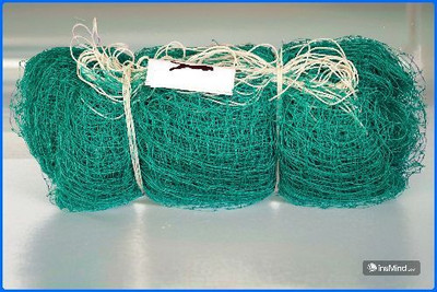 Azure ZNew_90x10 Feet Cricket Nylon Premium Quality Training Net Cricket Net(Green)