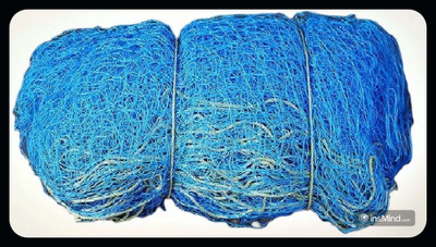 Acronet Cricket Nylon Firm Net 100x10 Feet-N Cricket Net(Blue)